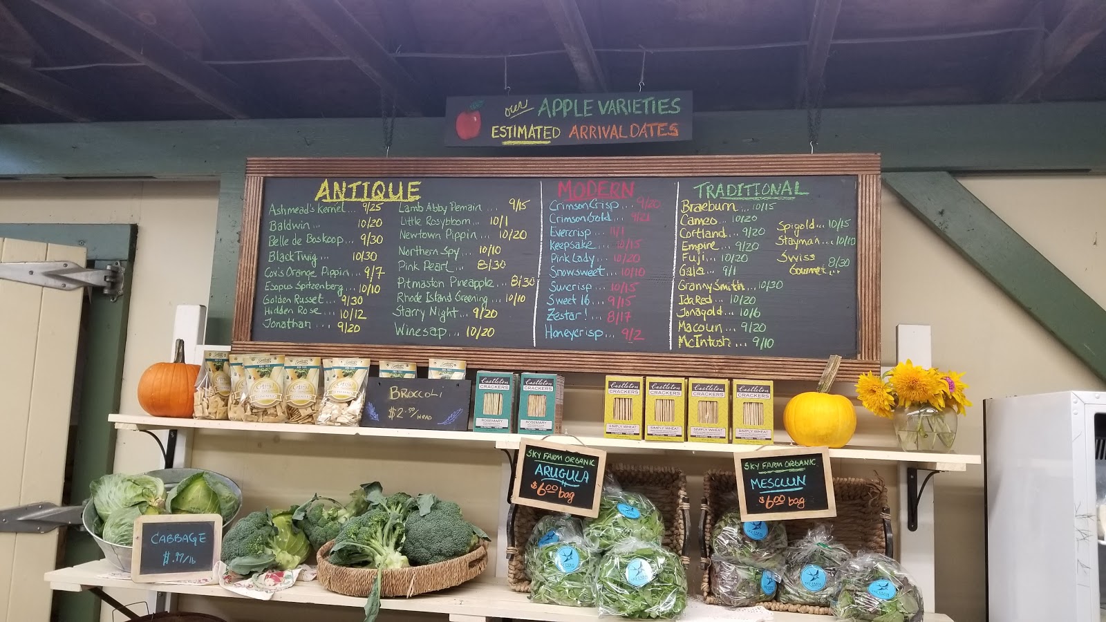 Montgomery Place Orchards Farmstand